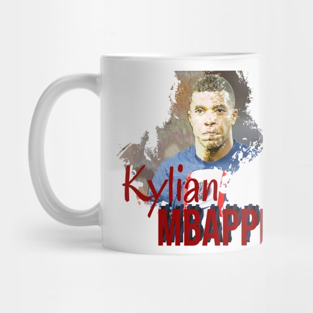 Kylian mbappe, Psg player and france by Aloenalone